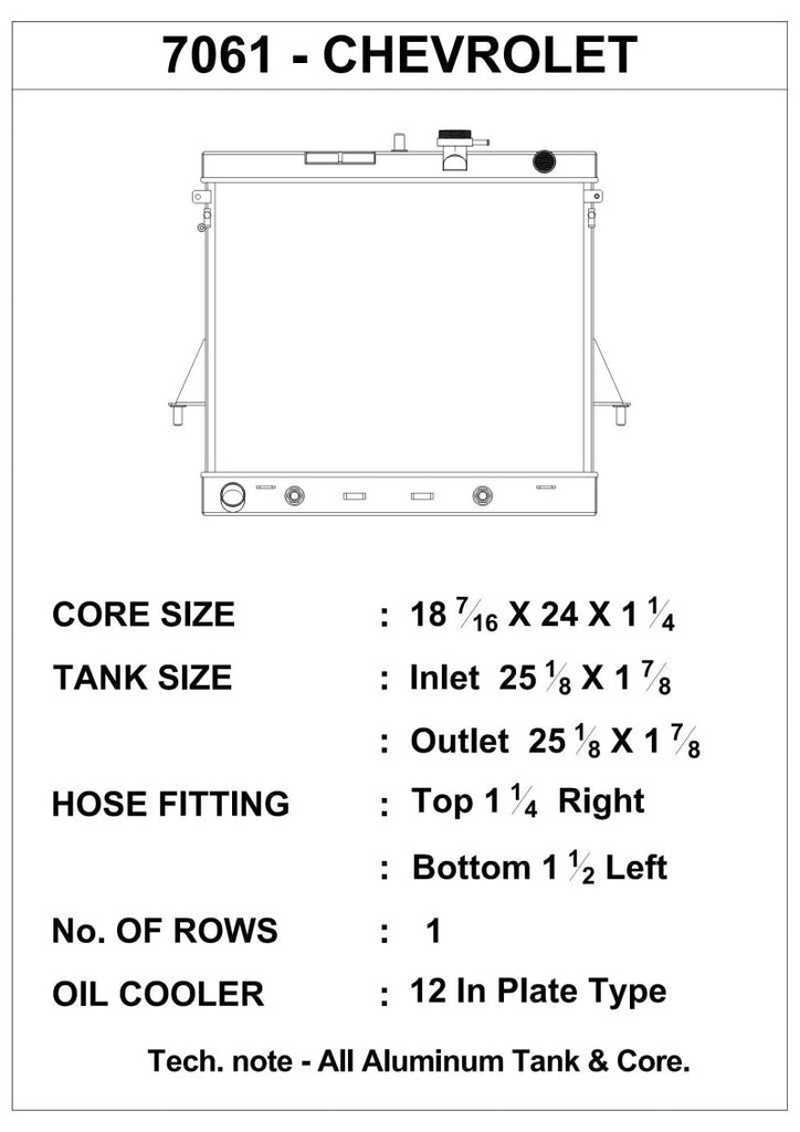 CSF 06-10 Hummer H3/H3T 3.5L/3.7L/5.3L Radiator - Corvette Realm