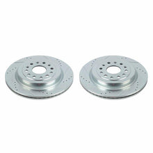 Load image into Gallery viewer, Power Stop 19-20 Ram 1500 Rear Evolution Drilled &amp; Slotted Rotors - Pair - Corvette Realm