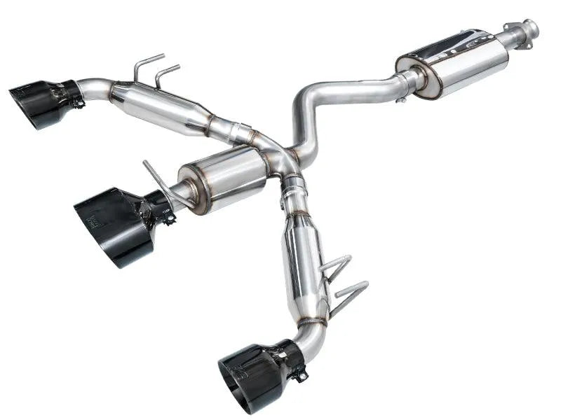AWE Tuning 2023+ Toyota GR Corolla Touring Edition Exhaust - Diamond Black Tips - Corvette Realm