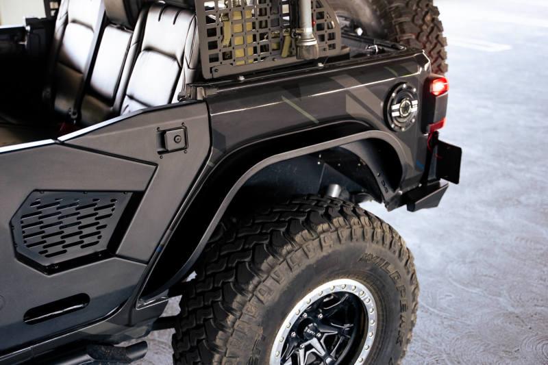 DV8 Offroad 18-23 Jeep Wrangler JL Slim Fender Flares - Corvette Realm