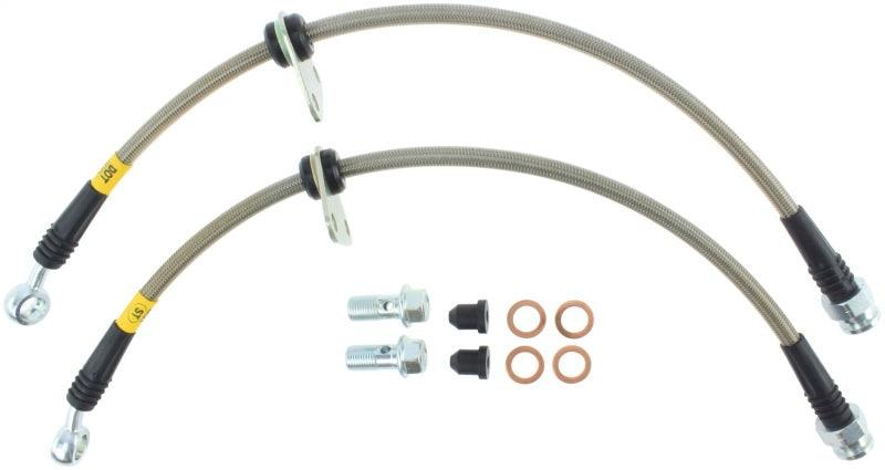 StopTech 06-09 Honda S2000 Rear SS Brake Lines - Corvette Realm