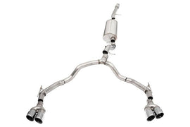 Corsa 21-22 Suburban/GMC Yukon XL 6.2L 4WD Dual Rear 3/2.75in Sport Cat-Back DW 4in Pol Tips - Corvette Realm