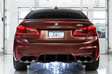 Load image into Gallery viewer, AWE Tuning 18-19 BMW M5 (F90) 4.4T AWD Cat-back Exhaust - Track Edition (Diamond Black Tips) - Corvette Realm