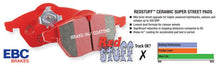 Load image into Gallery viewer, EBC 14-20 Audi S3 2.0 Turbo Redstuff Front Brake Pads - Corvette Realm