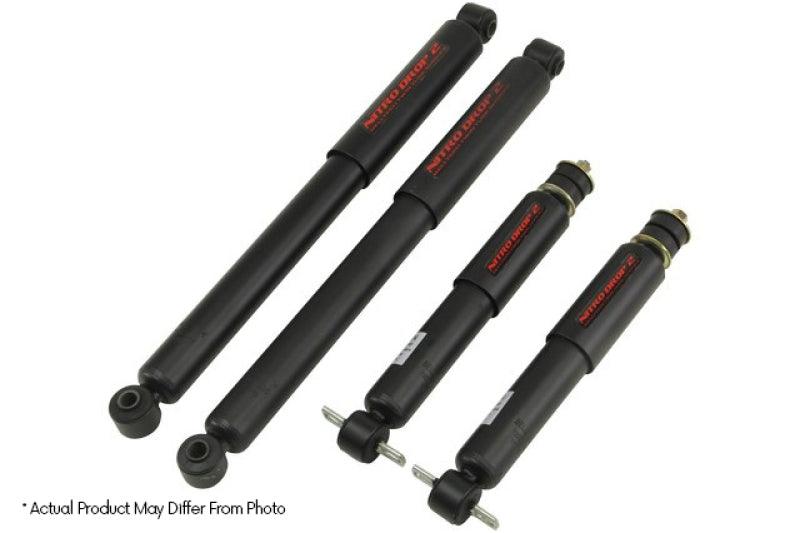 Belltech 99-06 GMC Sierra 1500 / Chevrolet Silverado 1500 Nitro Drop 2 Shock Absorber Set - Corvette Realm