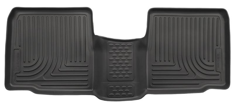 Husky Liners 2015 Ford Explorer WeatherBeater 2nd Row Black Floor Liner - Corvette Realm