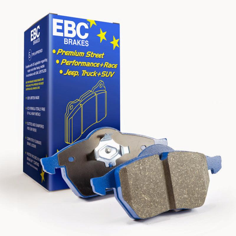 EBC 98-05 Porsche 911 (996) (Cast Iron Rotor only) 3.4 Carrera 2 Bluestuff Front Brake Pads - Corvette Realm