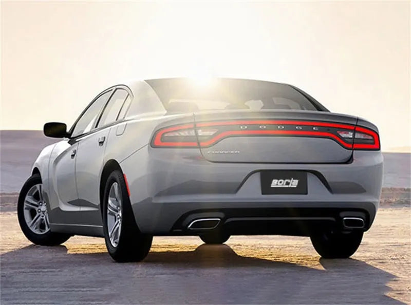 Borla 15-23 Dodge Charger 3.6L V6 S-Type Cat Back Exhaust (Uses Factory Valence)