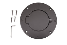 Load image into Gallery viewer, Rugged Ridge Non-Locking Gas Cap Door Black 97-06 Jeep Wrangler - Corvette Realm