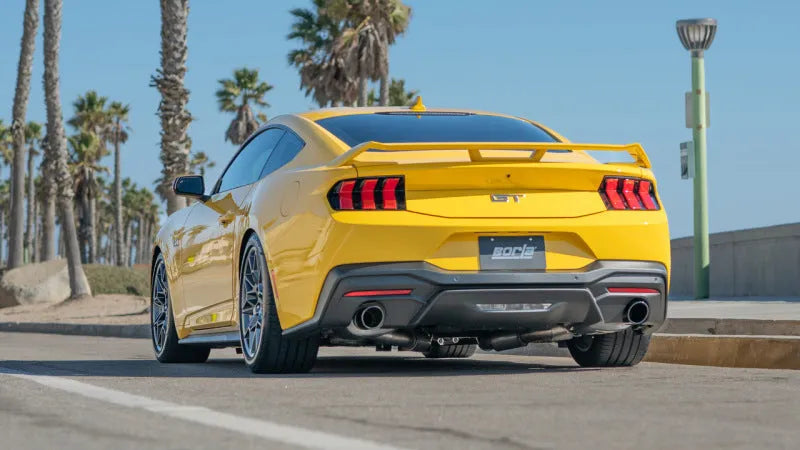 Borla 24-25 Ford Mustang GT 5.0L V8 w/o Active Exhaust S-Type Cat-Back Exhaust System - Black Chrome
