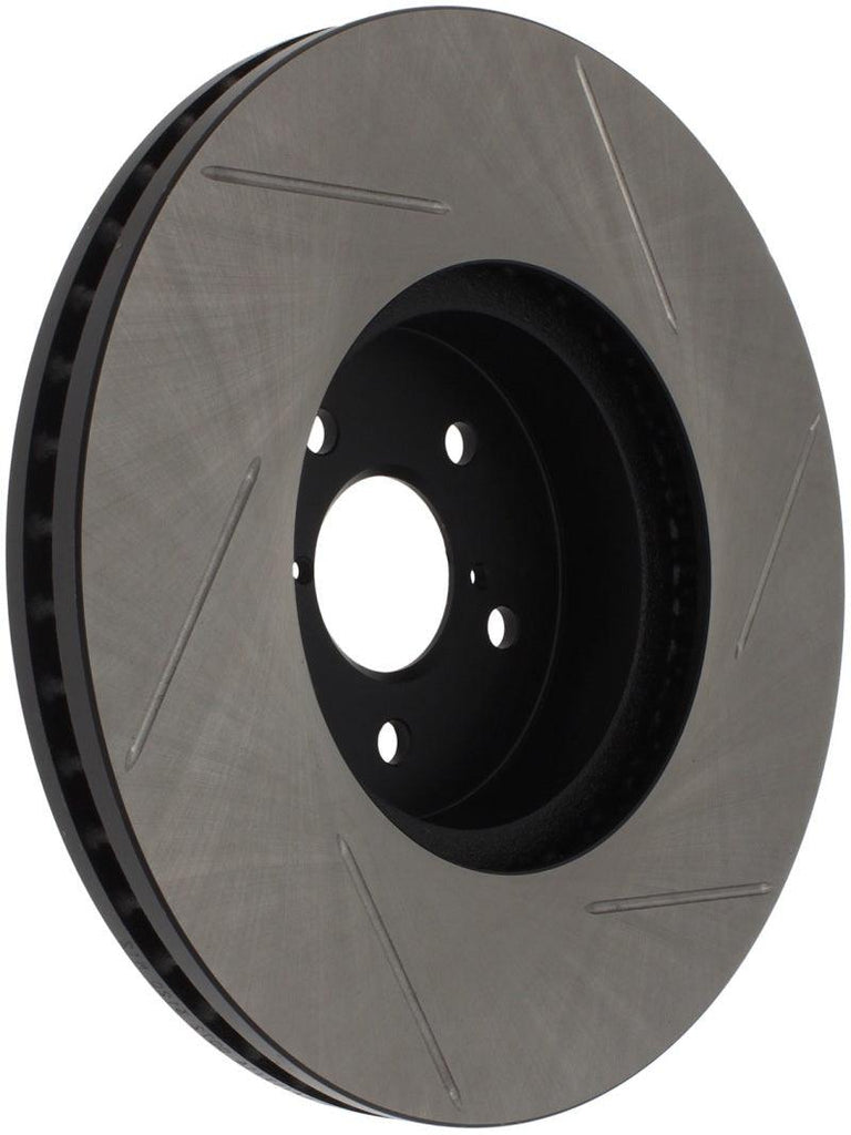 StopTech Power Slot 05-08 LGT Front Right Slotted Rotor - Corvette Realm
