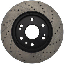 Load image into Gallery viewer, StopTech 05-10 GMC Sierra 1500 (w Rear Drum) / 07-09 GMC Yukon Front Right Slotted &amp; Drilled Rotor - Corvette Realm