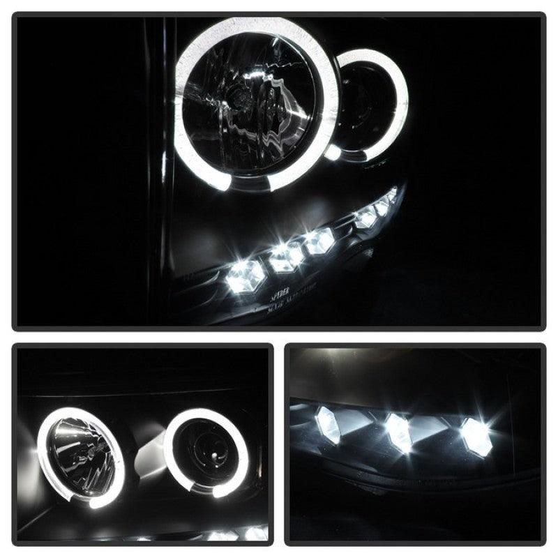 Spyder Dodge Ram 1500 02-05/Ram 2500 03-05 Projector Headlights LED Halo LED Blk PRO-YD-DR02-HL-BK - Corvette Realm