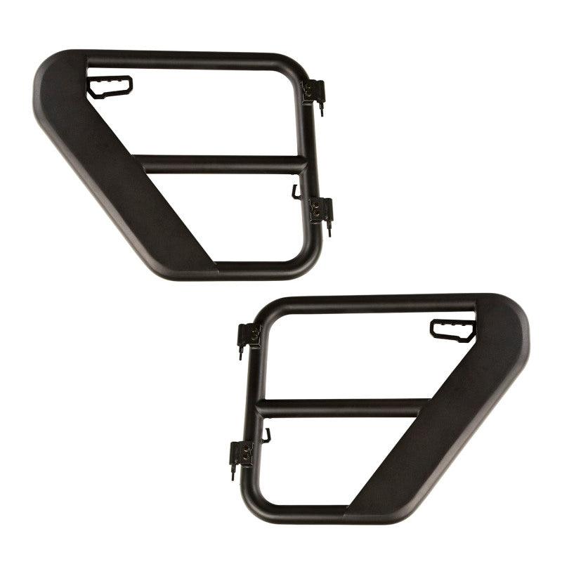 Rugged Ridge Fortis Rear Tube Doors 18-20 Jeep JL / 2020 JT - Corvette Realm