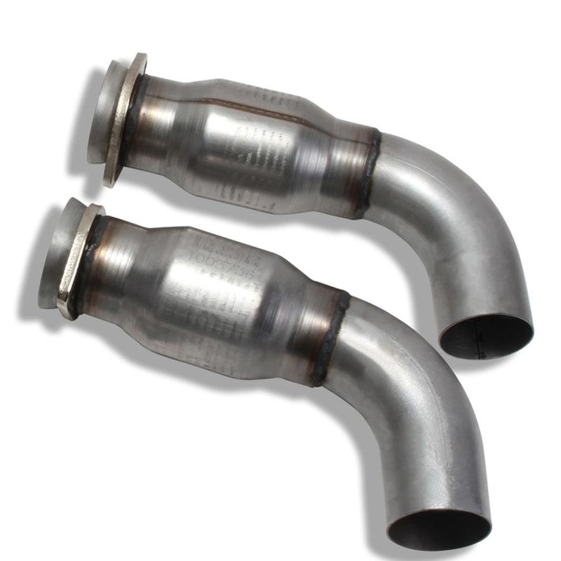 BBK 05-20 Dodge Challenger/Charger 6.1/6.2/6.4L Hemi 3in Catted High Flow Mid Pipe - Corvette Realm