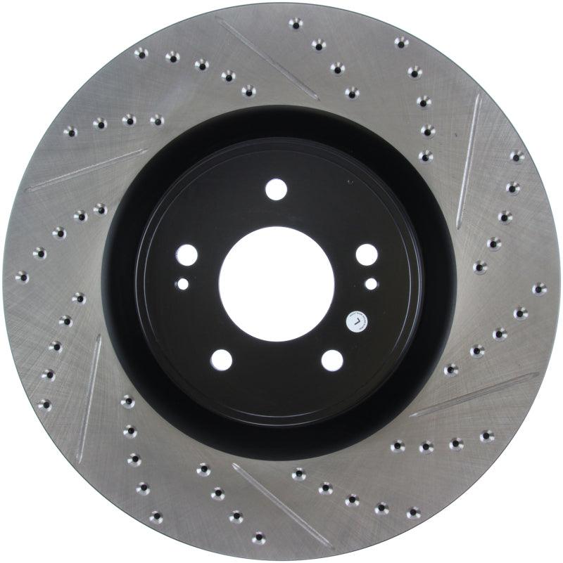 StopTech Slotted & Drilled Sport Brake Rotor - Corvette Realm