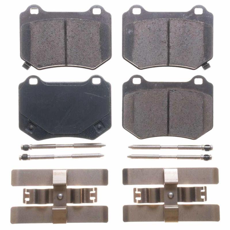 Power Stop 18-19 Subaru WRX STi Rear Z17 Evolution Ceramic Brake Pads w/Hardware - Corvette Realm