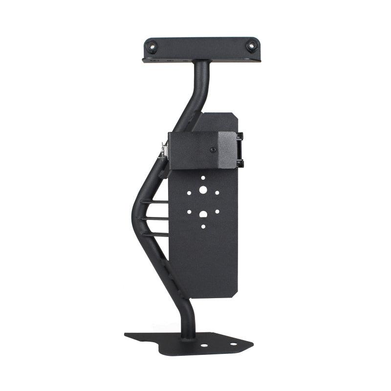 Go Rhino 18-24 Jeep Wrangler JL/JLU/JT Front Fender Jack Mount for Hi-Lift Jack - Tex. Blk - Corvette Realm