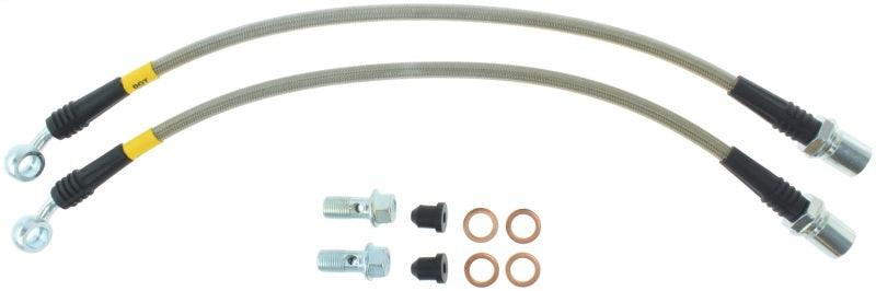 StopTech 95-06 Lexus LS Stainless Steel Rear Brake Lines - Corvette Realm