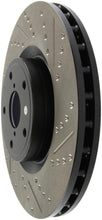 Load image into Gallery viewer, StopTech 05-10 Subaru Impreza WRX/STi Slotted &amp; Drilled Left Front Rotor - Corvette Realm