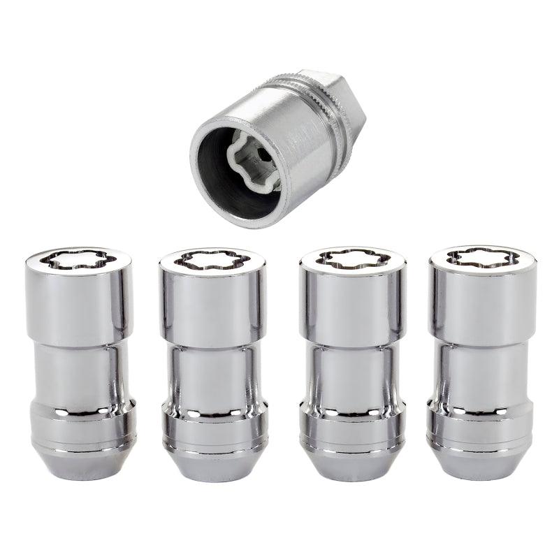 McGard Wheel Lock Nut Set - 4pk. (Cone Seat) 9/16-18 / 7/8 Hex / 1.765in. Length - Chrome - Corvette Realm