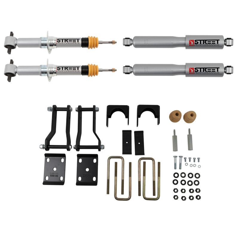 Belltech LOWERING Kit 2019+ Ford Ranger 2WD 2in Front/4in Rear - Corvette Realm