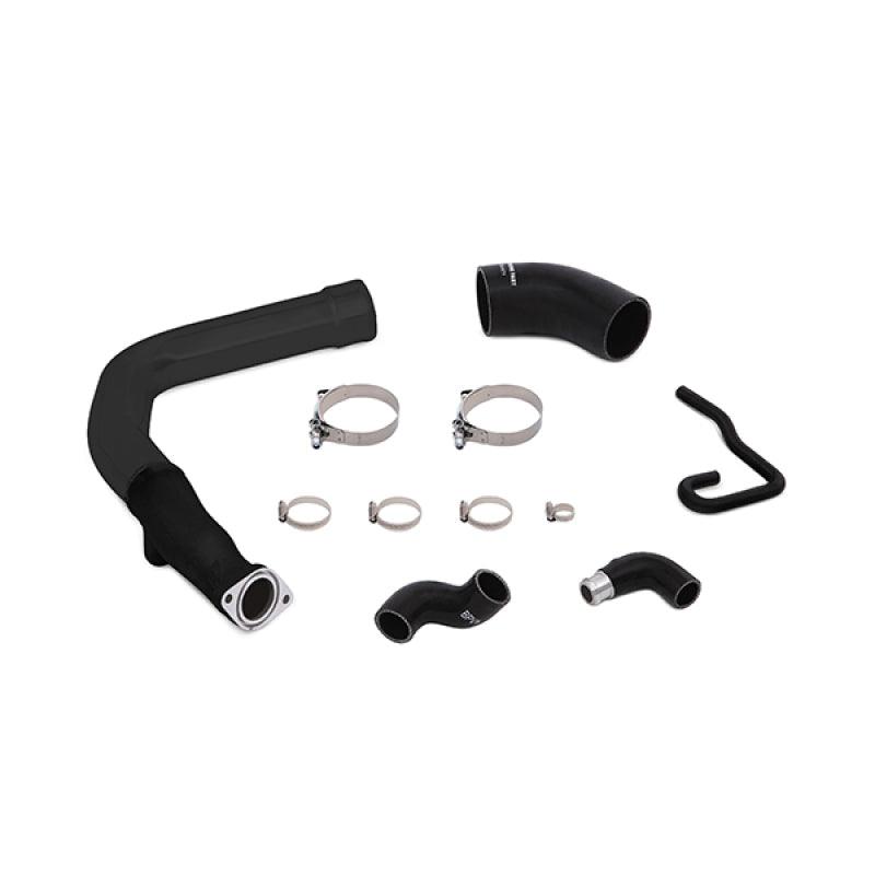 Mishimoto 2015 Subaru WRX Charge Pipe Kit - Wrinkle Black - Corvette Realm