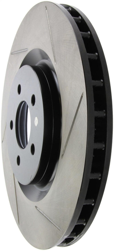 StopTech Power Slot 07-10 Ford Mustang Shelby Front Left Slotted Rotor - Corvette Realm