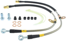 Load image into Gallery viewer, StopTech Stainless Steel Front Brake Lines 12-14 Ford Raptor - Corvette Realm