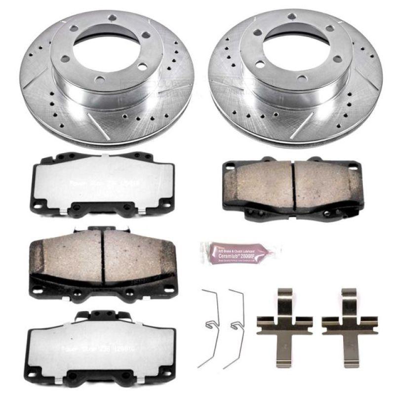 Power Stop 95-02 Toyota 4Runner Front Z36 Truck & Tow Brake Kit - Corvette Realm