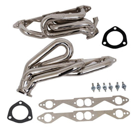 BBK 96-98 GM Truck SUV 5.0 5.7 Shorty Tuned Length Exhaust Headers - 1-5/8 Titanium Ceramic - Corvette Realm