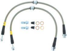 Load image into Gallery viewer, StopTech Stainless Steel Front Brake lines for 99-03 Mazda Protege - Corvette Realm
