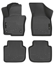 Load image into Gallery viewer, Husky Liners 2012 Volkswagen Passat WeatherBeater Combo Black Floor Liners - Corvette Realm