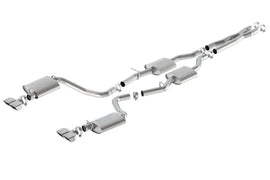 Borla 15-23 Dodge Challenger R/T 5.7L Dual Rectangle Angle Cut Dual Split Rear Exit S-Type Exhaust