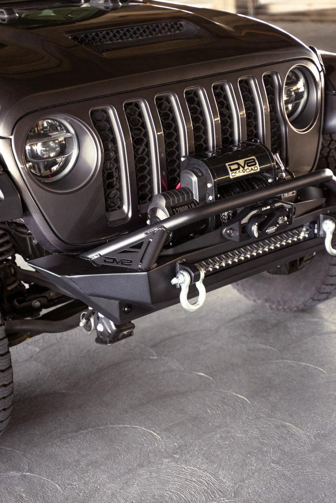 DV8 Offroad 07-23 Jeep Wrangler JK/JL & Gladiator JT FS-1 Series Stubby Front Bumper - Corvette Realm