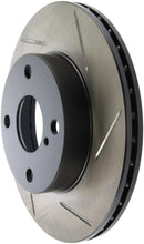 Load image into Gallery viewer, StopTech Power Slot 89-93 Mazda Miata SportStop Slotted Front Left Rotor - Corvette Realm