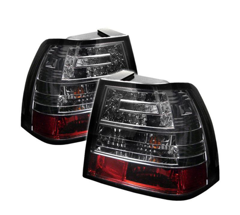 Spyder Volkswagen Jetta 99-04 LED Tail Lights Smoke ALT-YD-VJ99-LED-SM - Corvette Realm