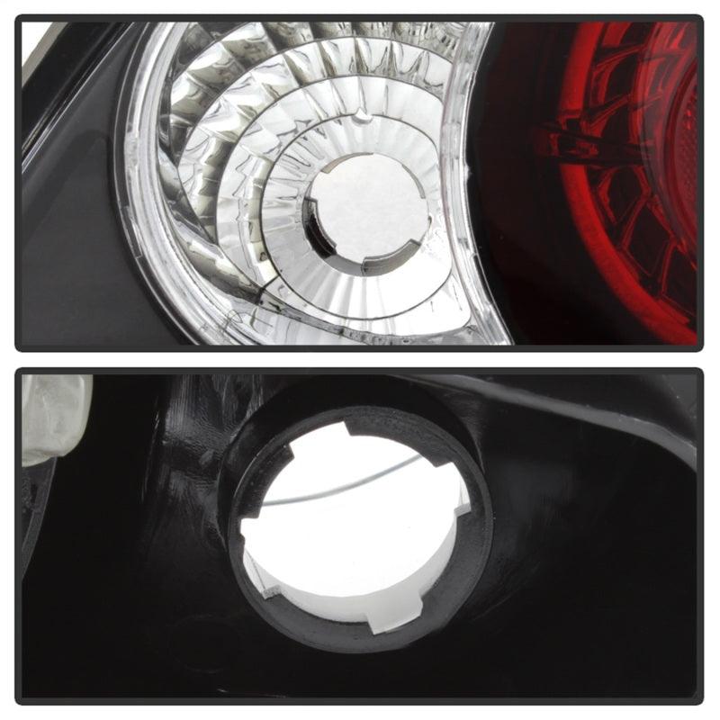 Spyder Acura RSX 02-04 Euro Style Tail Lights Black ALT-YD-ARSX02-BK - Corvette Realm