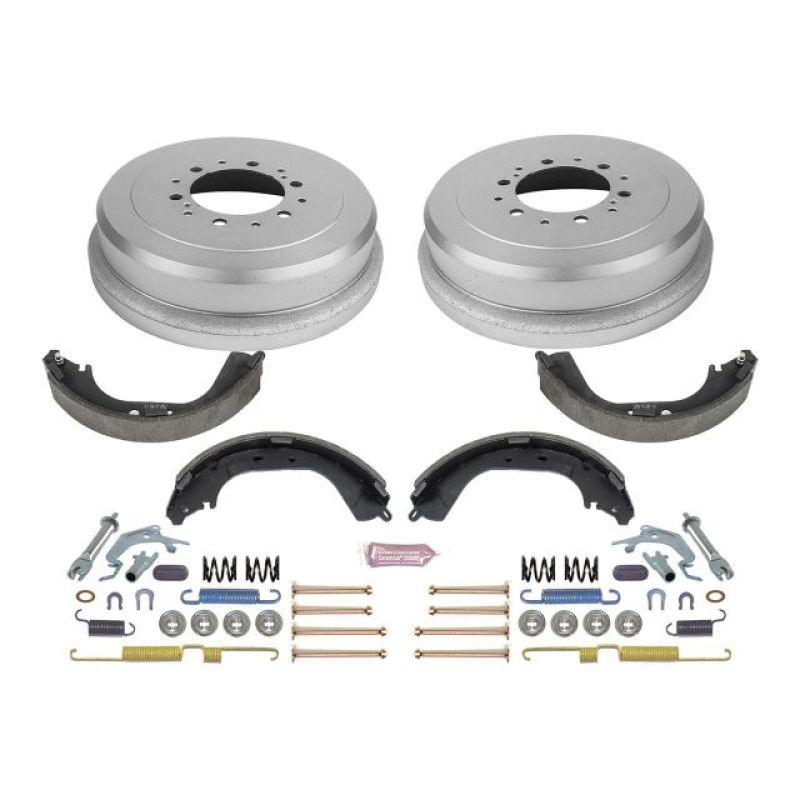 Power Stop 98-02 Toyota Tacoma 2WD Rear Autospecialty Drum Kit - Corvette Realm