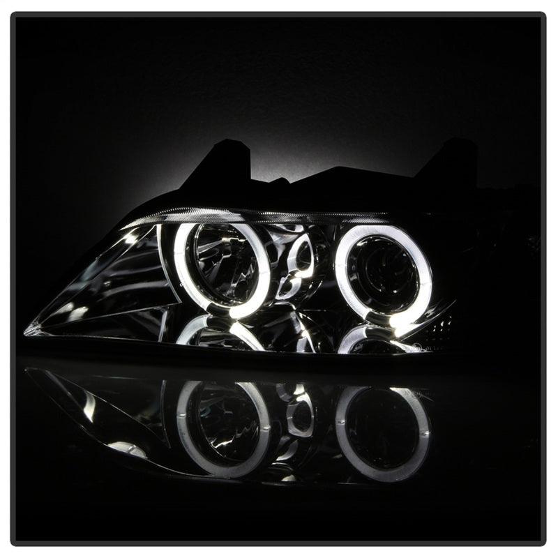 Spyder BMW Z3 96-02 Projector Headlights LED Halo Chrome High H1 Low H1 PRO-YD-BMWZ396-HL-C - Corvette Realm