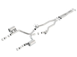 Borla 15-23 Dodge Charger SRT 392 6.4L No Tip Single Split Rear Exit ATAK w/ Valves Exhaust