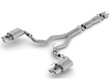 Borla 18-23 Ford Mustang GT 5.0L AT/MT 3in S-Type Catback Exhaust w/ Valves