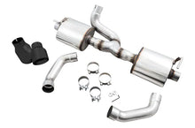 Load image into Gallery viewer, AWE Tuning 2018+ Jeep Wrangler JL/JLU Tread Edition Axle-Back Dual Exhaust - Diamond Black Tips - Corvette Realm