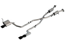 Load image into Gallery viewer, Borla 14-21 Jeep Grand Cherokee 3.6L V6 2/4WD 2.25in S-Type Cat-back Exhaust - Black Chrome