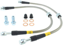 Load image into Gallery viewer, StopTech Stainless Steel Front Brake lines for 99-03 Mazda Protege - Corvette Realm