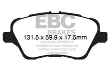 Load image into Gallery viewer, EBC 13+ Ford Fiesta 1.6 Turbo ST Redstuff Front Brake Pads - Corvette Realm