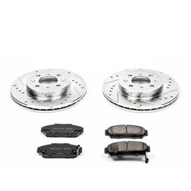 Power Stop 94-01 Acura Integra Front Z23 Evolution Sport Brake Kit - Corvette Realm