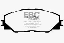 Load image into Gallery viewer, EBC 09-10 Pontiac Vibe 2.4 2WD Yellowstuff Front Brake Pads - Corvette Realm