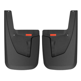 Husky Liners 19-22 RAM 2500/3500 w/o OEM Fender Flares Custom Rear Mud Guards - Black - Corvette Realm
