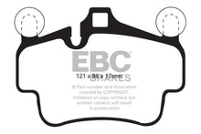 Load image into Gallery viewer, EBC 07-08 Porsche 911 (997) (Cast Iron Rotor only) 3.6 Carrera 2 Redstuff Front Brake Pads - Corvette Realm